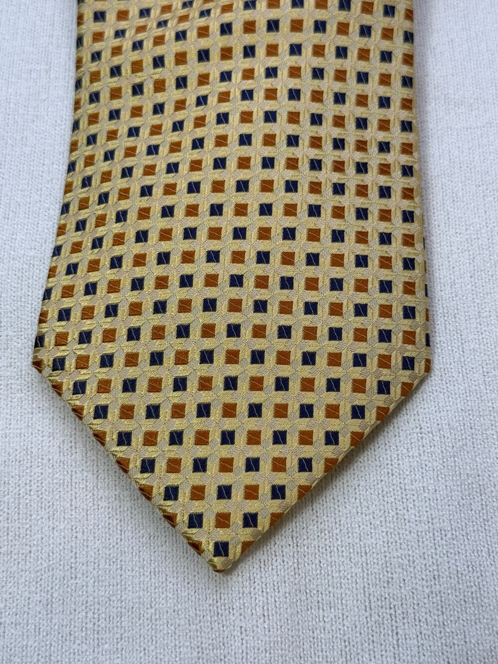 Vintage Bespoke Elevee Custom Clothing 100% Silk Tie